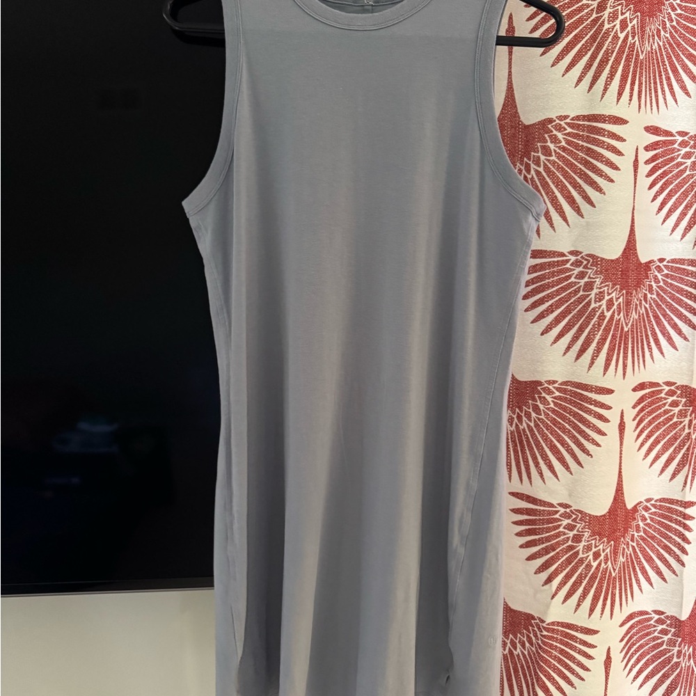 Cloud blue Sleeveless Dress